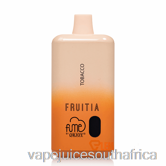 Vape Juice South Africa Fruitia X Fume 8000 Disposable Tobacco
